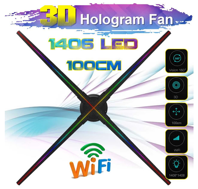 3D Hologram Fan Kiralama